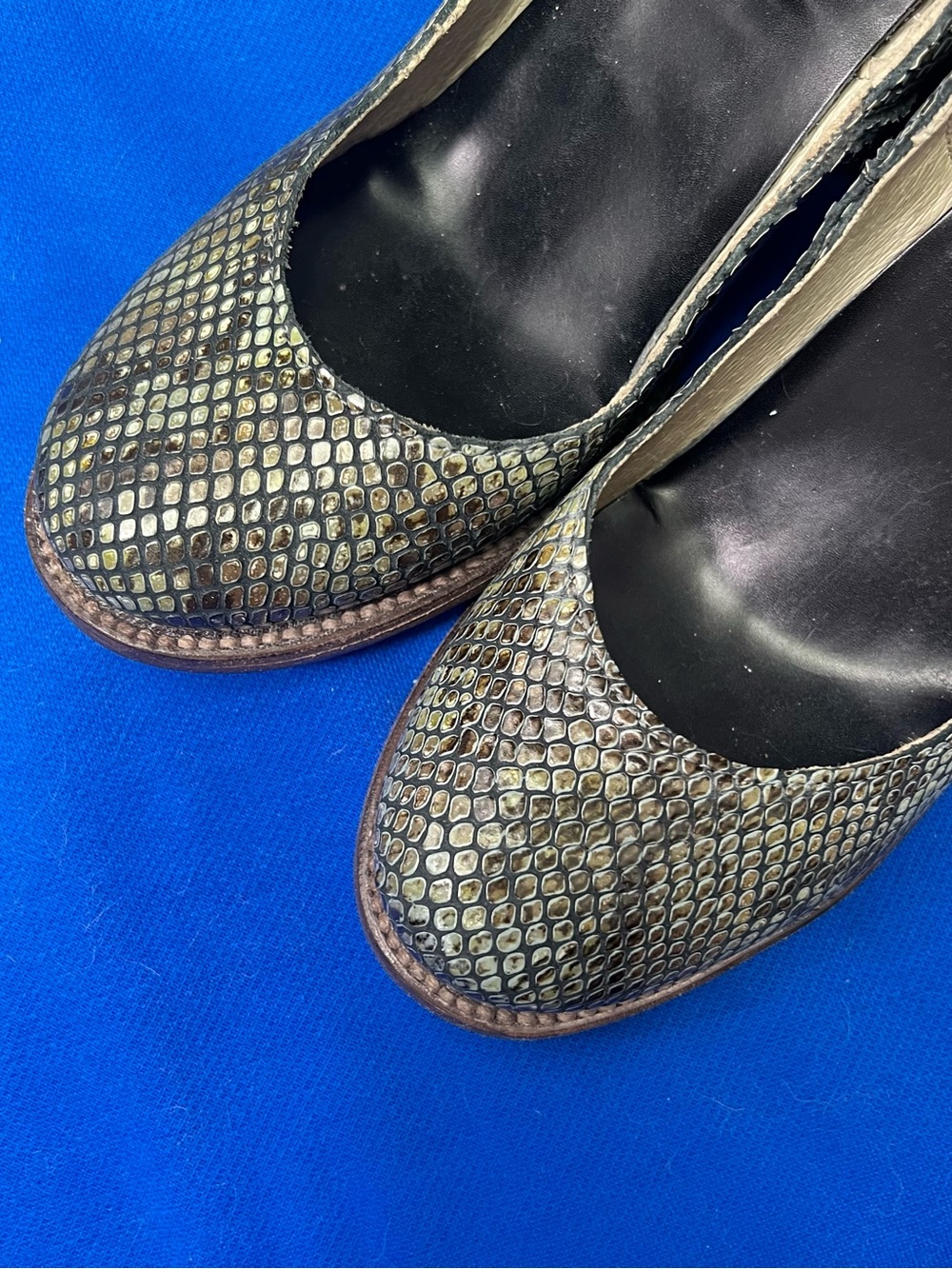 🚫🦅|•FREEBIRD BY STEVEN•| 'Randi' Pewter Snake Size 7-8 - Picture 12 of 14